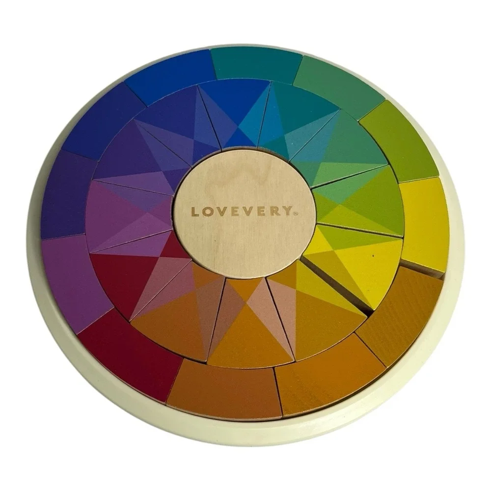 Lovevery Color Theory Wooden Puzzle Play Kit Months 46-48 Analyst Montessori Toy